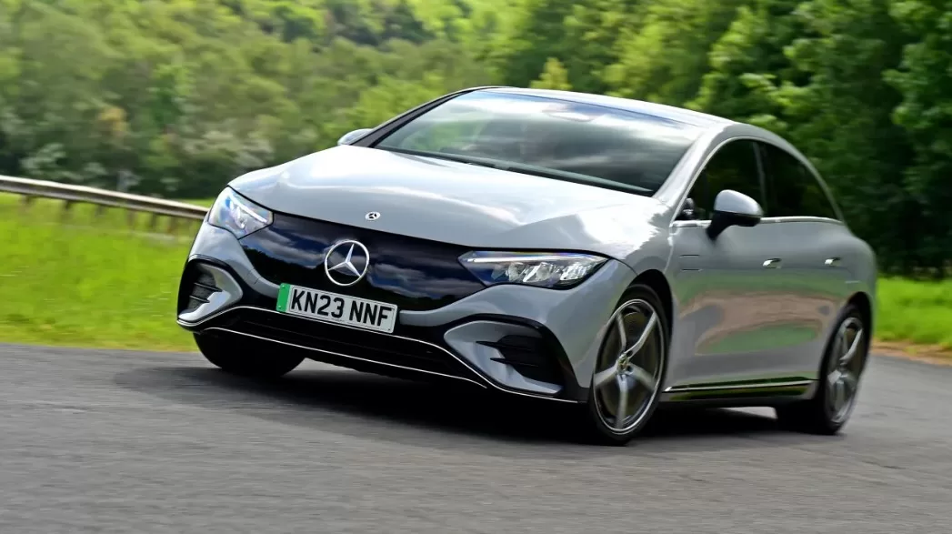 New mercedes eqe 300 2023 review ev car truck